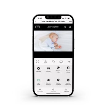 TrueLife NannyCam R3 Smart monitor video digital pentru bebeluși - imagine 3
